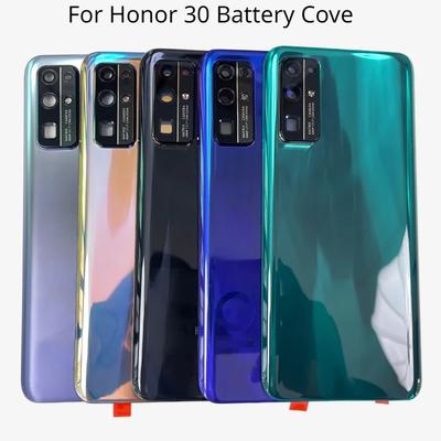Glass For Honor 30 Battery Cover Back Door BMH-AN10, BMH-AN20 Rear Replacement Repair Housing With Camera Lens