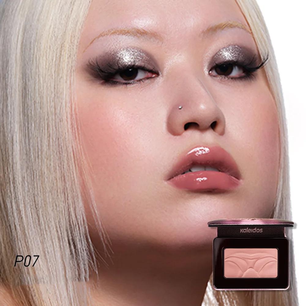 

Kaleidos Matte Blush High Pigment Lightweight Long Lasting Natural Glow Buildable Sun Kissed Vegan Clean Beauty Face Makeup P07