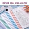 A4 Lever Arch File: Thickened Student Exam Paper Clip Storage Folder
