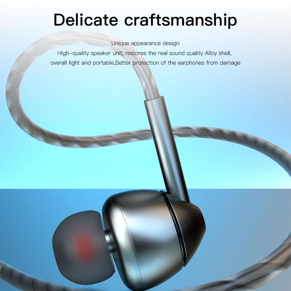 KEYSION EQ Adjustment HiFi DAC USB C In-Ear Earphone 32Bit 384kHz Hardware Decoding Heaphone Type-C Phone Wired Headset with Mic