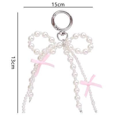 Stuha Mašle Perly Taška Přívěsek Přívěsek Srdce Přívěsek na klíče Elegantní Korálkový přívěšek na klíče Sladký přívěšek na klíče Taška na klíče Závěsy na telefon