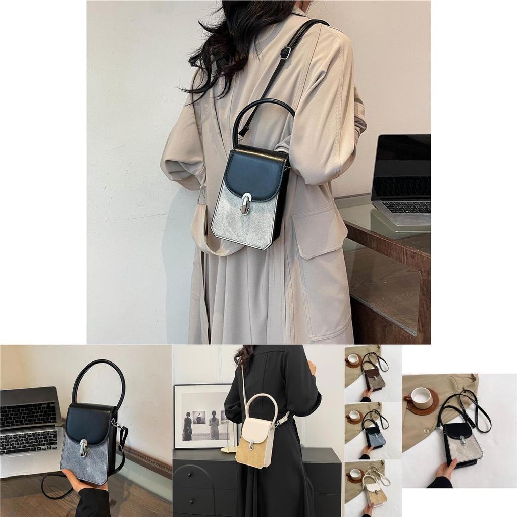 Stylish And Versatile Pu Mini Crossbody Bag For Women With Vintage Chic Design