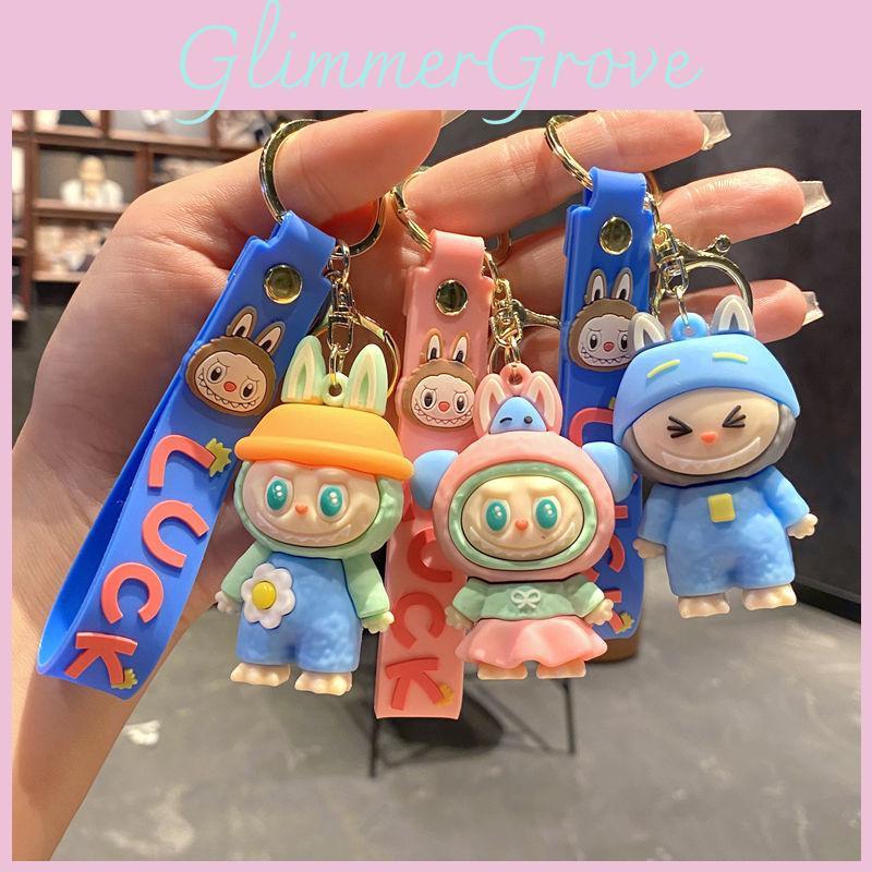 Cute Cartoon Labubu Pendant Keychain For Gift Gifting And Party Decor