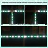 35 PCS Set: 5-Pin 10mm RGBW LED Strip PCB Adapter Board with Solderless L-type and T-type Clips