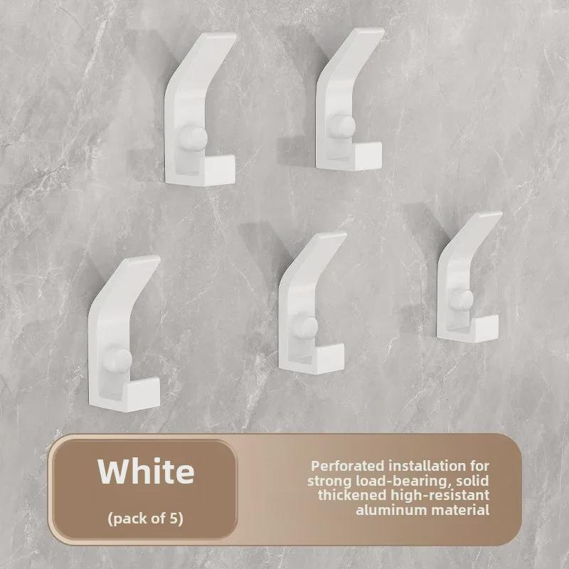 Modern Space Aluminum Single Hook for Kitchen/Bathroom