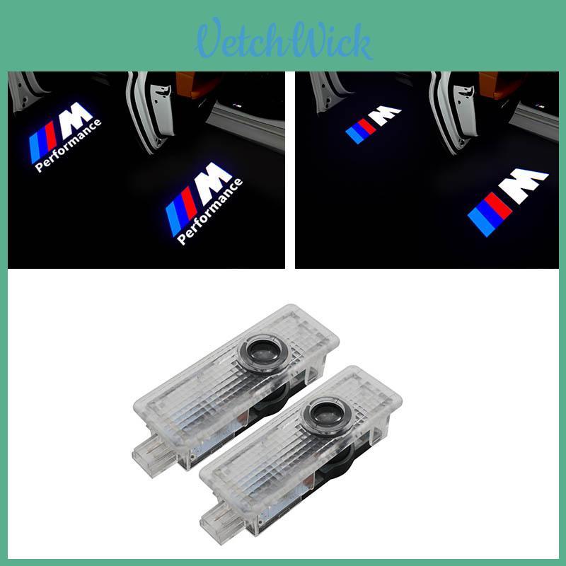 Lumières de logo de porte de voiture à LED luxueuses pour BMW Remplacement simple Couleur blanche Durée de vie 100 000 heures