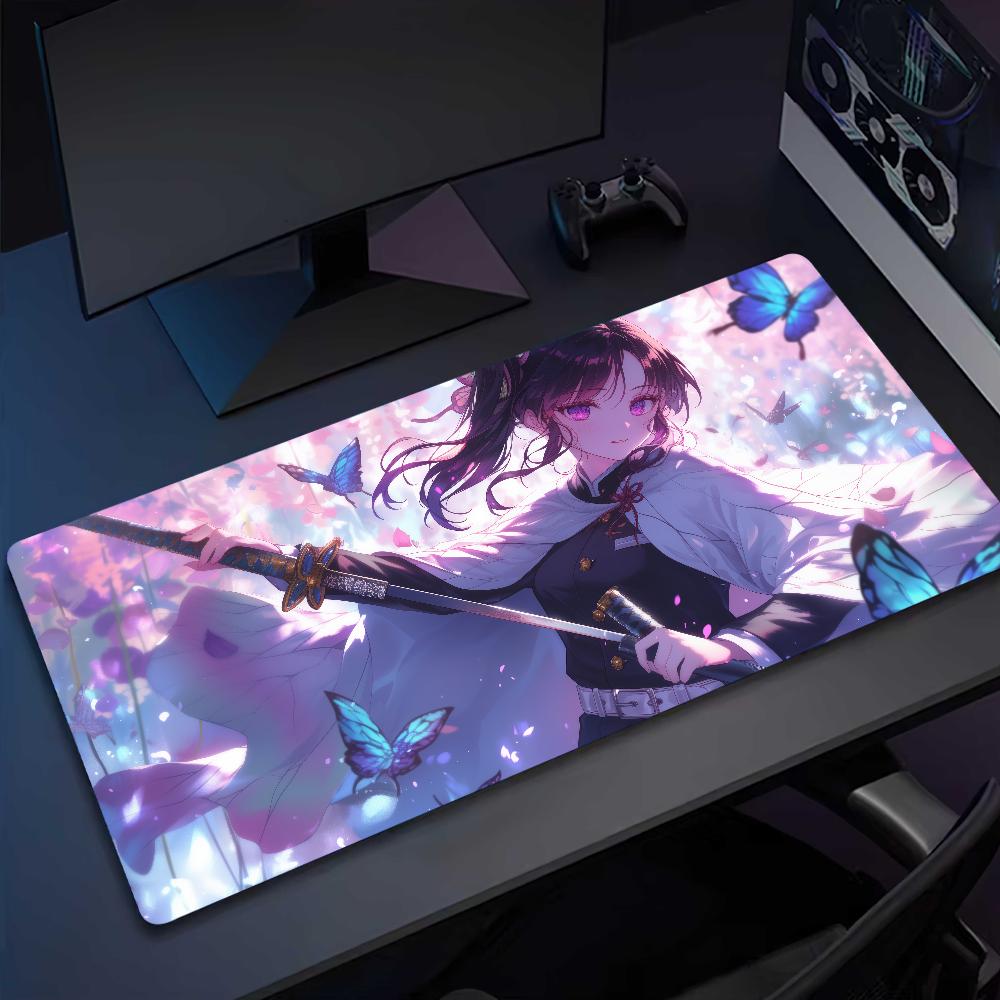 Mousepads Slayer Mat Non-slip Lockedge Office Student Gaming Thickened Large Writing Tsuyuri Kanao Demon Pad Cushion Mouse Pad