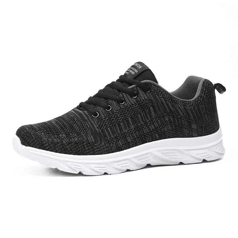 Men's Lightweight Korean-Style Mesh Running Shoes, Casual Trendy Design