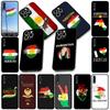 Soft Cover for OPPO A38 A18 A17 A40 A60 A80 A16 A78 A79 A54 A55 A57 4G 5G Coque Phone Case Kurdistan Flag