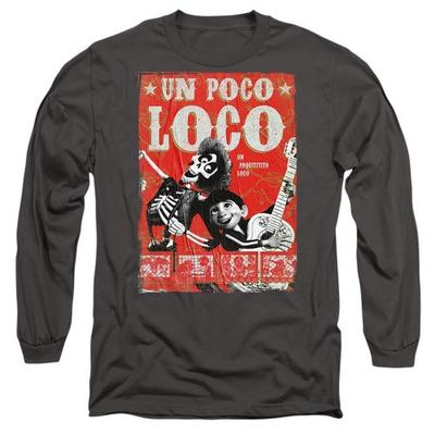 Coco Unisex Adult Un Poco Loco Hector Poster T-Shirt