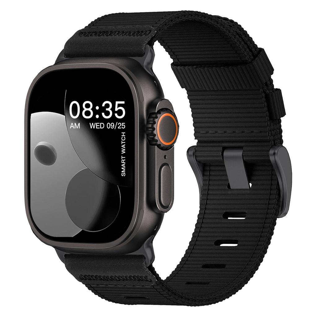 Sport Nylon Strap Band for Apple Watch Series 11/10 46mm 42mm Ultra 3/2/1 49mm 45mm 44mm 40mm 41mm 38mm For iWatch Series 9 8 7