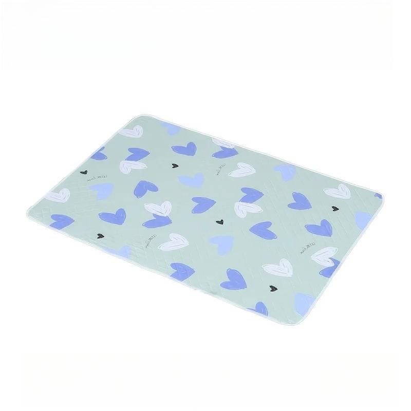 

Washable guinea pig and hamster cage mat - super absorbent anti slip pet bedding suitable for rabbits and small animals синий