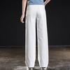 Spring Women's Straight-leg Jeans High-waisted Loose Stretch Jeans Wide-leg Jeans