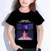 Sommer Huntrix Jente Kpop T-skjorter Barn Demonjegere T-skjorte Zoey Rumi Mira Gutter Jenter Kortarmede Topper Løs O-hals Barneklær