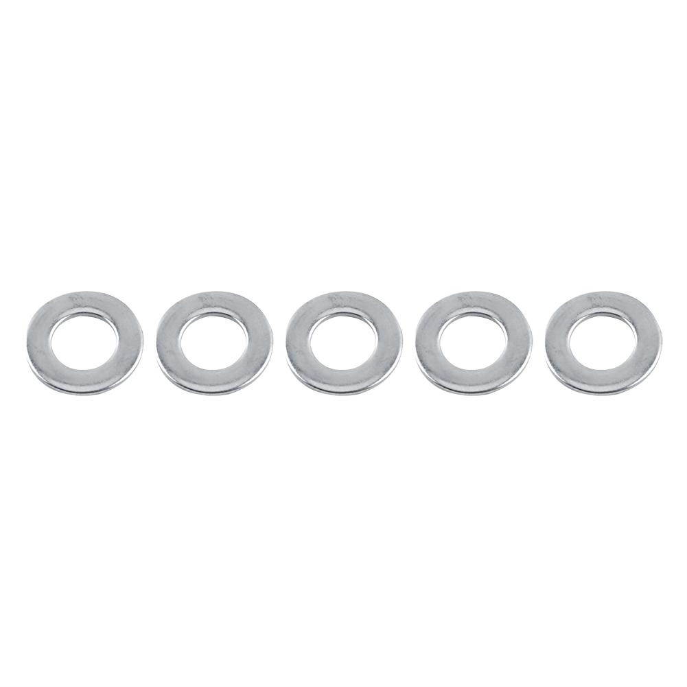 100pcs  304 Stainless Steel  Metric Flat Washers Screw Repair Kit Tool M3M4M5M6M8M10 (M8)