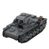 Druhá světová válka Německý tank Panzer I II III IV Flakpanzer MK103 Vojenská stavebnice Armádní kostky Sestavitelná sada Kompatibilní se značkami