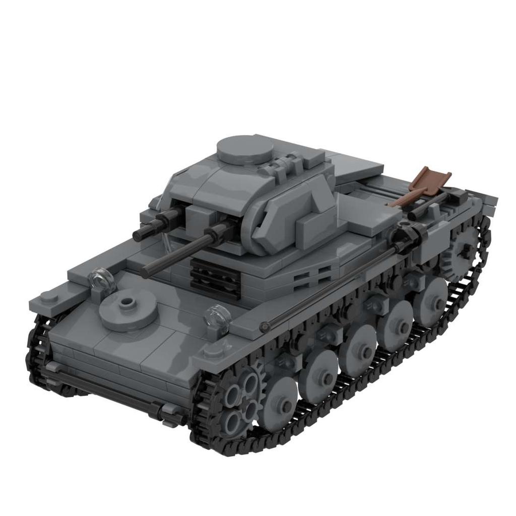 Druhá světová válka Německý tank Panzer I II III IV Flakpanzer MK103 Vojenská stavebnice Armádní kostky Sestavitelná sada Kompatibilní se značkami