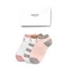 [Women's Sock Set] Puppy Cotton Blend Ankle Socks 3-Pair Set HISS3E004WT