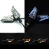 2 Buc Semnalizatoare LED Motocicletă Lumină Spate Intermitent Apă Curgătoare Motocicletă Lumini Intermitente IP68 Impermeabil DC 12V