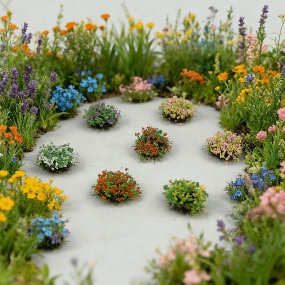 5mm Landscape Scene Making Flower Clusters Scenario Model Materials  Landscape Design