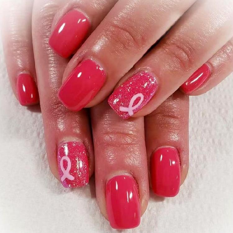

24PCS Elegant Press On Nail French Tips Artificial Nail Reusable Not Fake Nail For Daily Use & 1