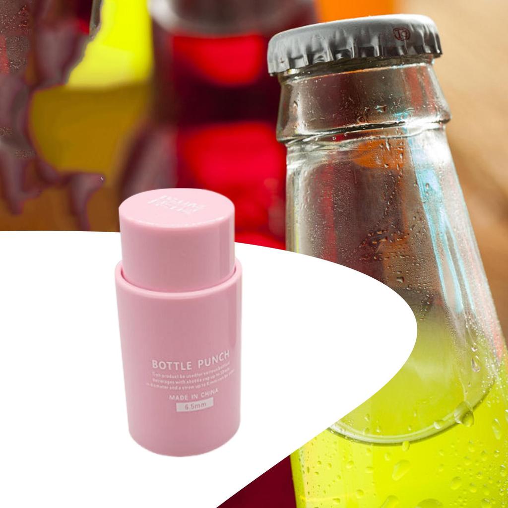 Water Bottle Cap Hole Punch,Lightweight, Manual,Compact for Lids,Juice Beverage Lid Hole Punch for Party Picnic Kitchen Travel