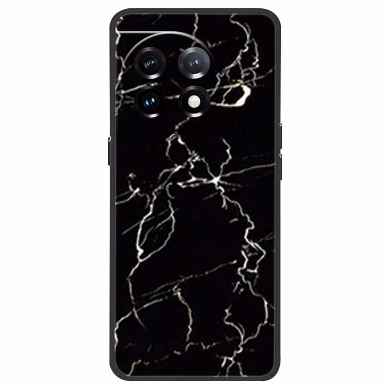 Für OnePlus 11 Hülle OnePlus11 5G Stoßfest Weiches Silikon TPU Rückseite für OnePlus 11 One Plus 11 5G Handyhüllen Niedliche Katze Wolf