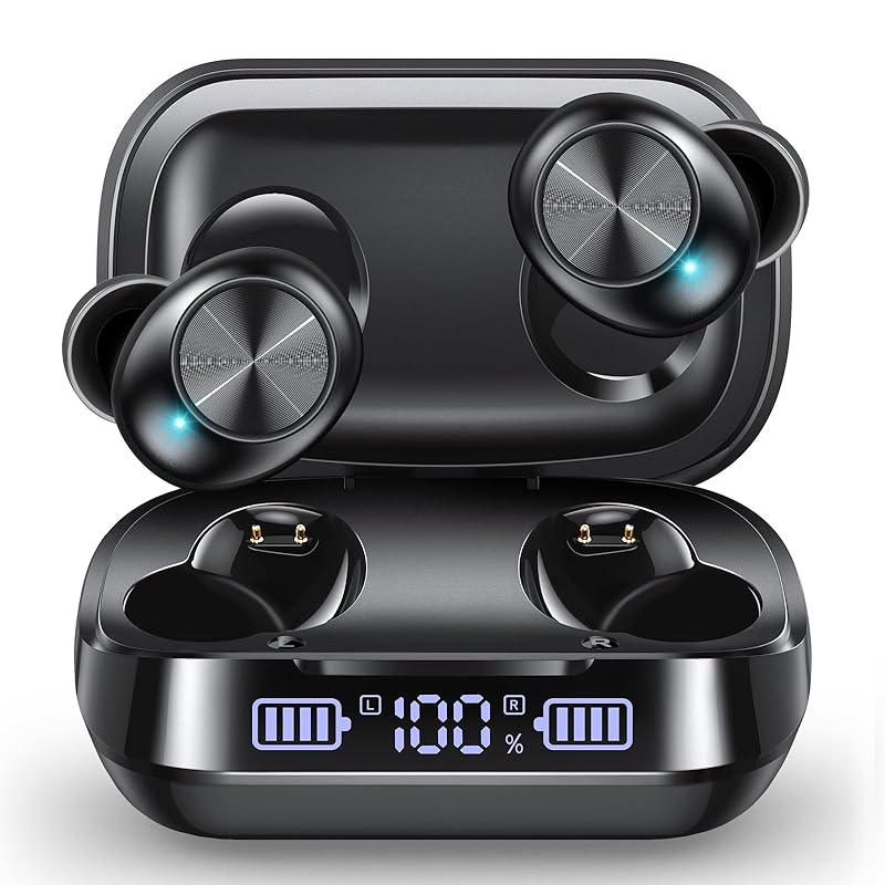 

Ysobook bluetooth earphones wireless earphones bluetooth earphones Hi-Fi automatic pairing Bluetooth5.3 LED display AAC/SBC one ear/both ears earphone