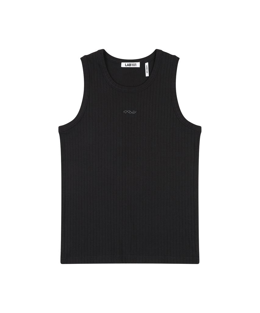 LAB101 Logo Point Sleeveless (Black)