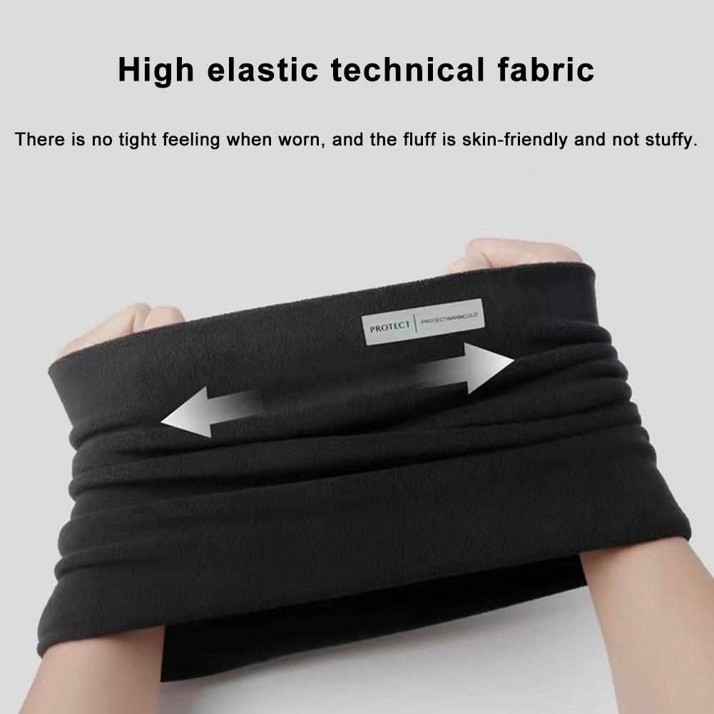 Halswärmer Herren Damen Winter Halswärmer Schal für Biker Motorrad Auto Winddicht Kälteschutz Radfahren Halbgesichtsmaske Nackengamasche