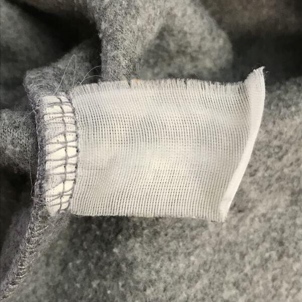 FIRST DOWN Fleece Jacket Blouson [Men L/Light Gray] Jumper(USED)