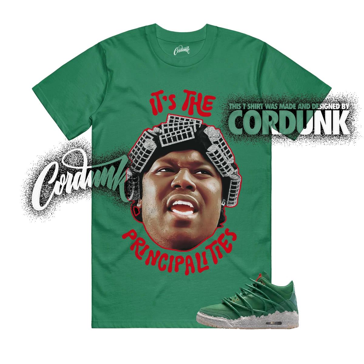 3 Concrete Rose Fir Green Red Cet Grey Teyana T Shirt Match ITP 100