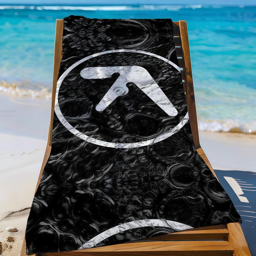 Music A-Aphex Twin Towel Sports Quick Dry Travel Camping Sandproof Soft Light Large Beach Towel
