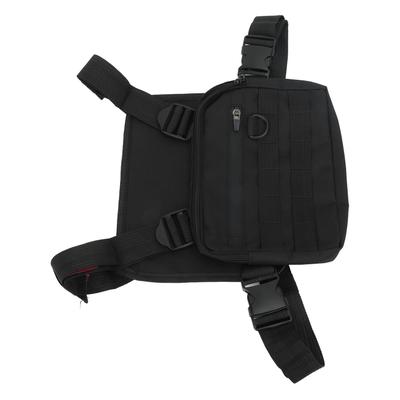Chest Rig Waterproof Oxford Cloth Adjustable Shoulder Strap Pouch Vest Pack Bag for Outdoor