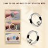 3-Second Manicure Hollow Cat Eye Nail Art Tool - New Strong Ring Magnet for Beginners Nail Magnet
