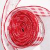 New Imitation Linen Christmas Ribbon 2m Handmade Gift Box Strap DIY Bow Ribbon DIY Crafts