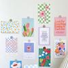 30Sheets Colorful Flower Cute Decorative Card DIY Background Greeting Card  Photo Props