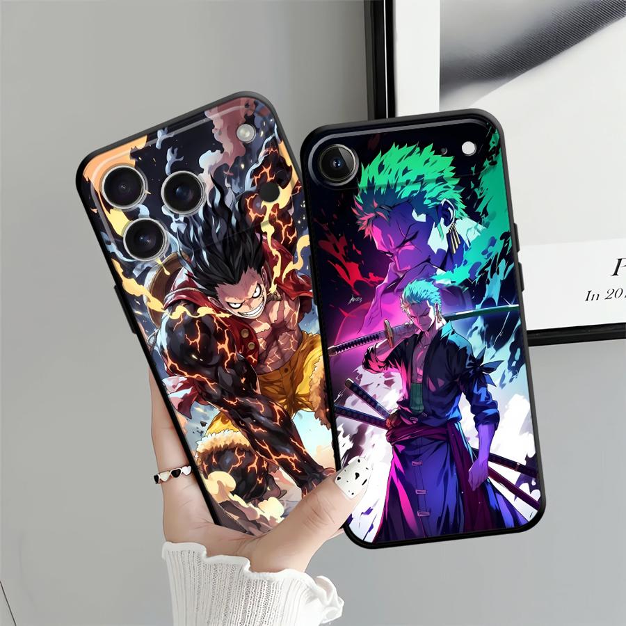 Funda Phone Cover Case for iPhone 17Air 7 8 12 17 16 Pro Max 11 X XS XR 14 13 Mini 15 Plus SE Ones Pieces Luffy