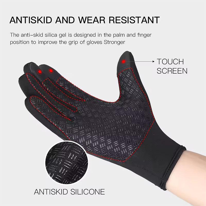 Neue Winter Handschuhe Männer Frauen Touch Kalt Wasserdichte Motorrad Zyklus Handschuhe Männlichen Outdoor-Sport Plus Samt Warme Lauf Ski Handschuh
