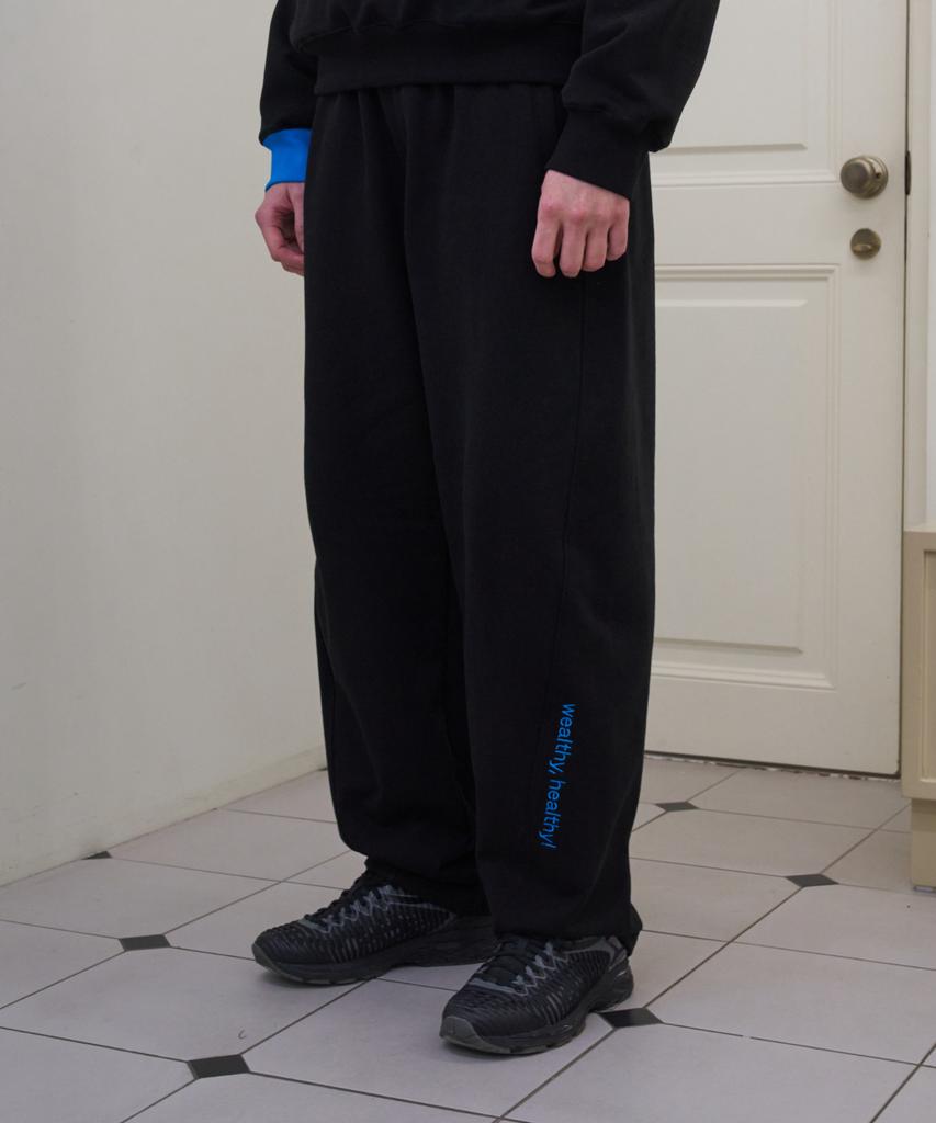 APEGO SPORTS Semi Balloon Sweat Pants Black