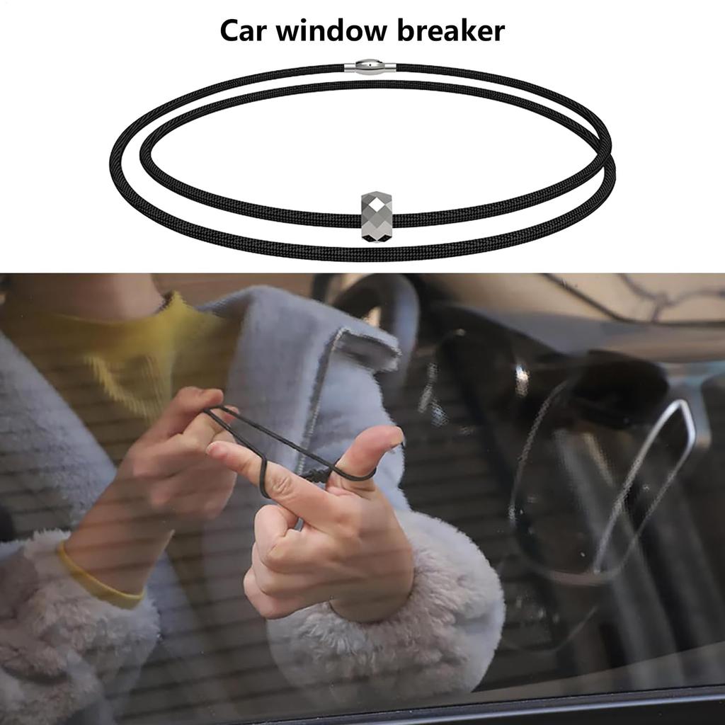 Glass Breaker Bracelet, Car Window Splitter, Car Safety Hammer, Escape Hammer, Tungsten Steel Bracelet,