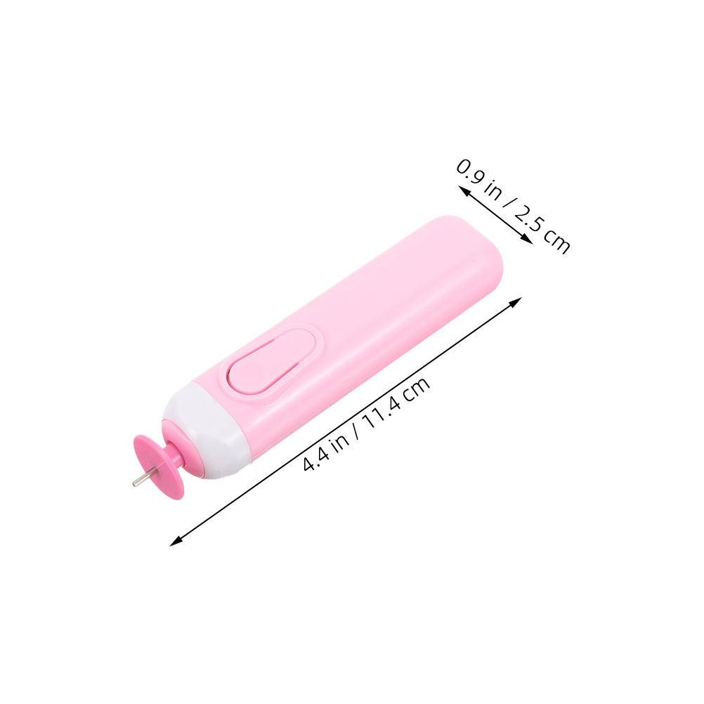 2Pcs Electric Quilling Pen Tool Automatic Slotted Paper Rolling Curling Tool for DIY Crafts Paper Flower Art