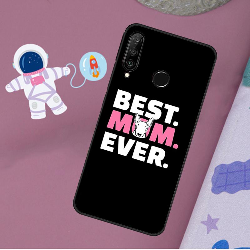 

English Bull Terrier Dog For Huawei Nova 5T 9 10 SE 7i 8i 11i 12i Y60 Y61 Y70 Y72 Y73 Y90 Y91 P20 P40 P30 Lite Case Huawei P40 Lite 4G