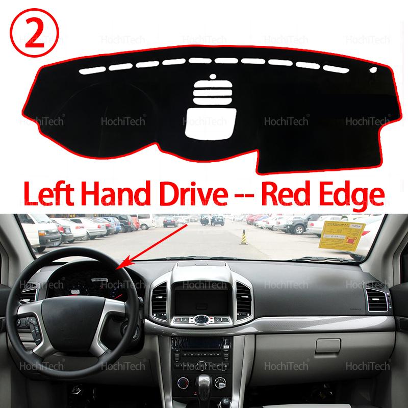 Dashboard Cover Protective Pad for Chevrolet Captiva 2006-2018 Car Accessories Dash Board Sunshade Anto-UV Carpet Accessories