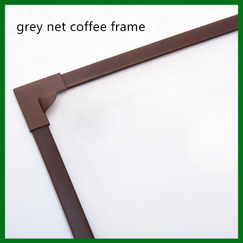 Παράθυρο με οθόνη εντόμων Τούλι Μαγνητική σήτα παραθύρου Αφαιρούμενη οθόνη παραθύρων που πλένεται αόρατη μύγα κουνουπιών