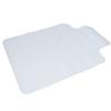 T Shaped PVC Transparent Non Slip Chair Mat with Studded Bottom for Home Office Carpet Floor