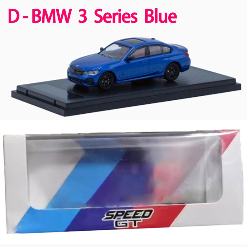 ABY1 SPEED GT 1:64 Scale BMW's 3 Series Alloy Car Model Classic Adult Souvenir Gift Decorations Static Display