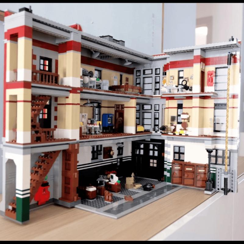 2026 In Stock 4634pcs Compatible Ghostbusters Firehouse Headquarters Building Blocks Bricks Set Adult Bricks Gift 75827