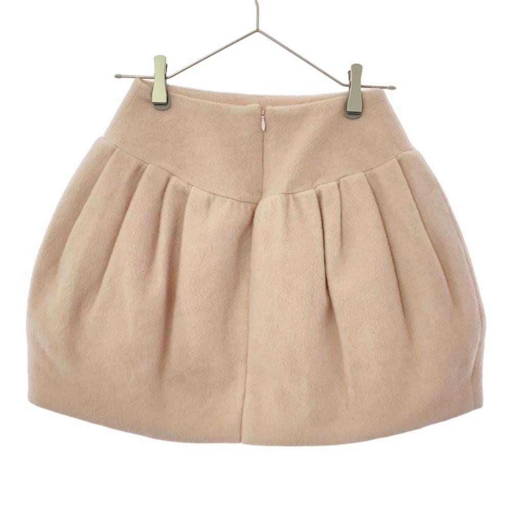 Unused FRAY I.D Made In Japan Wool Blend Balloon Mini Skirt Women Used