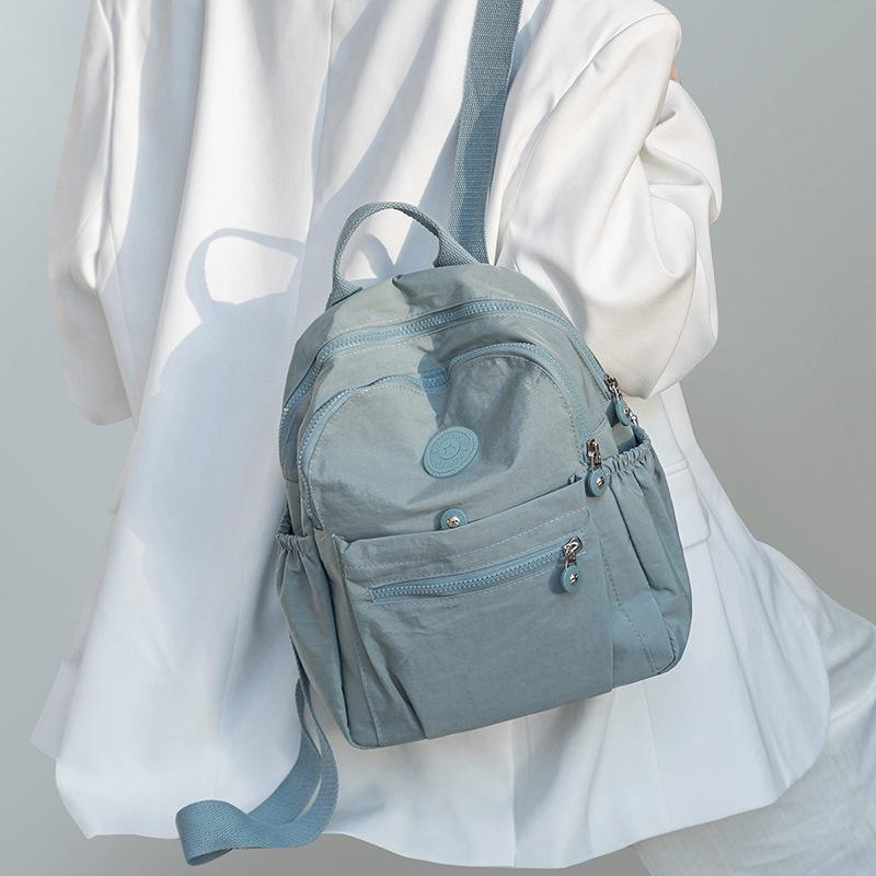 

Backpack Women S Fashion Student Travel Junior High School School Bag Lightweight And Simple Small Backpack Luggage світло-зелений колір